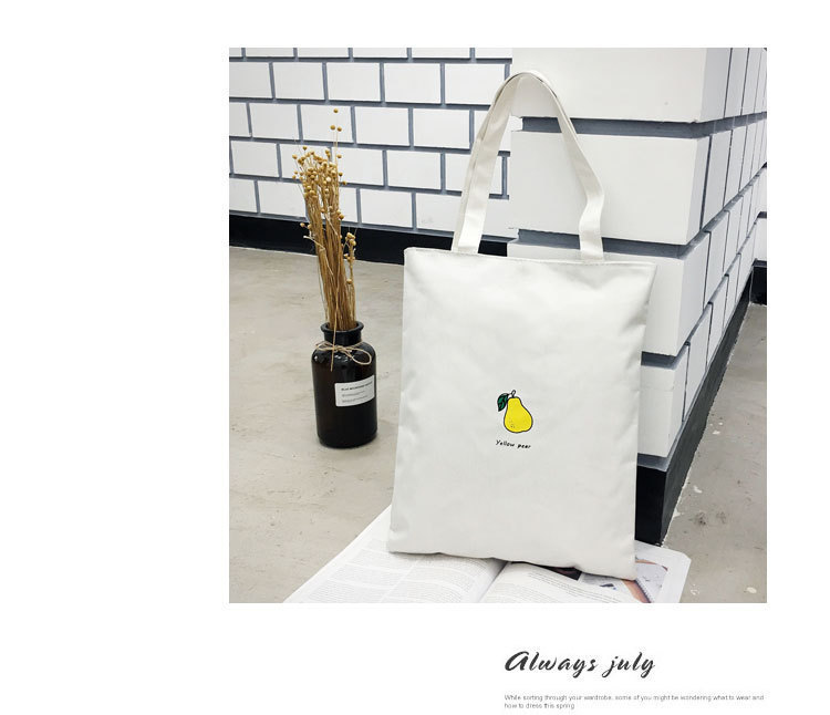 Canvas Bag Japanese and Korean Simple Artistic Student Bag Fashion Personality Canvas Handbag Student Tuition Bag