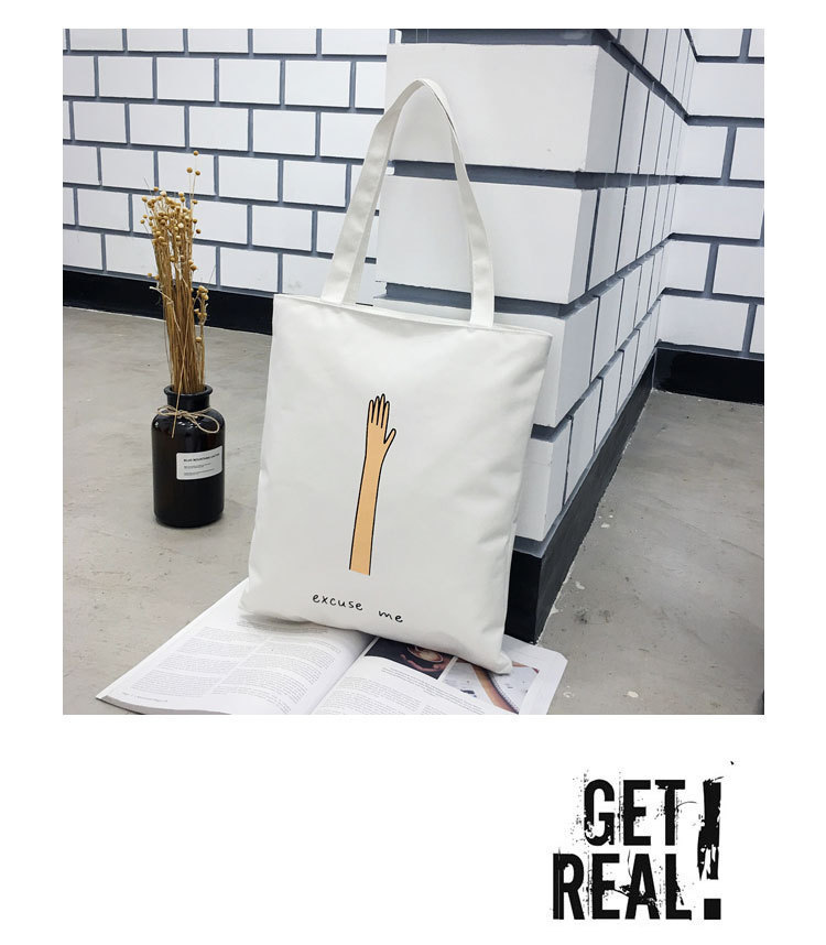 Canvas Bag Japanese and Korean Simple Artistic Student Bag Fashion Personality Canvas Handbag Student Tuition Bag