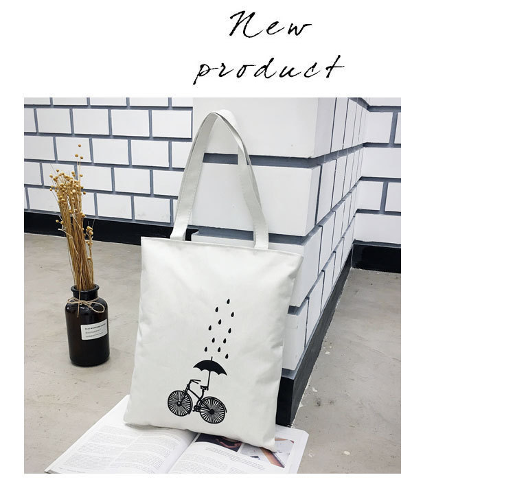Canvas Bag Japanese and Korean Simple Artistic Student Bag Fashion Personality Canvas Handbag Student Tuition Bag