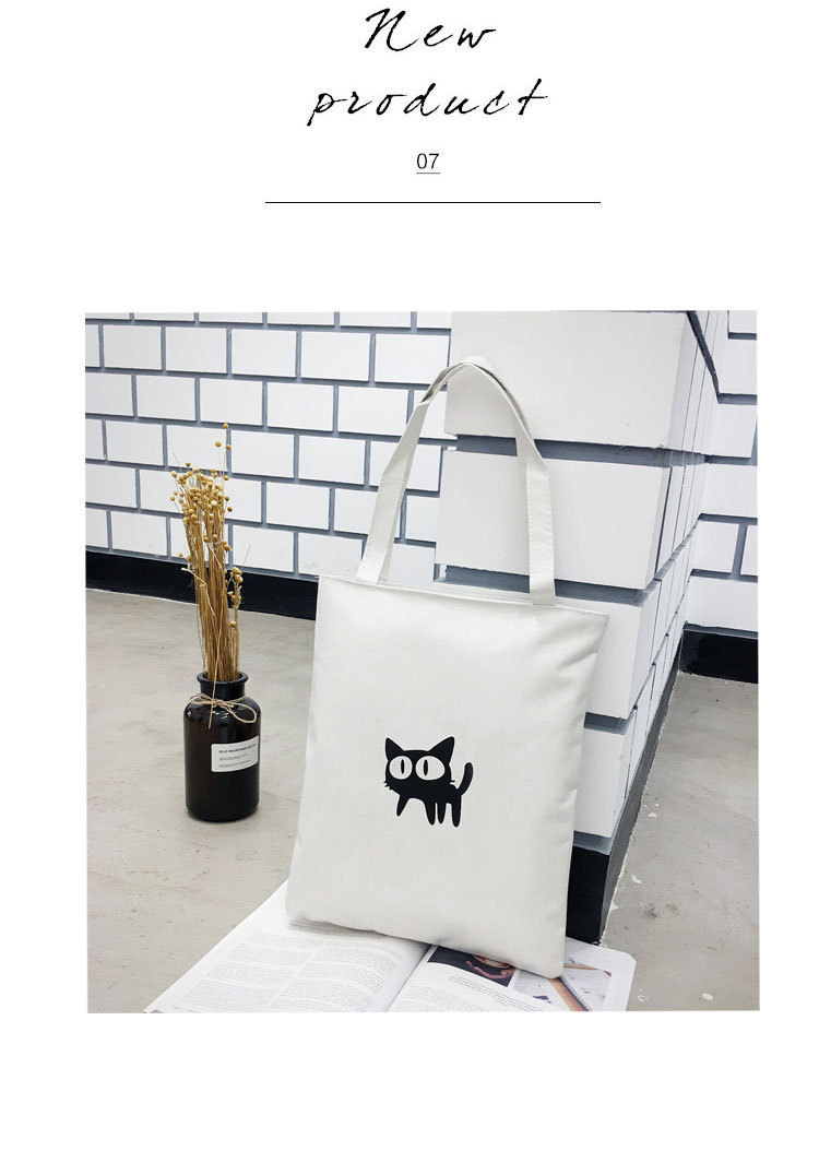 Canvas Bag Japanese and Korean Simple Artistic Student Bag Fashion Personality Canvas Handbag Student Tuition Bag