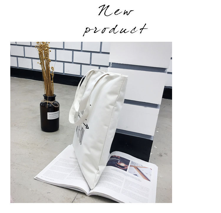 Canvas Bag Japanese and Korean Simple Artistic Student Bag Fashion Personality Canvas Handbag Student Tuition Bag