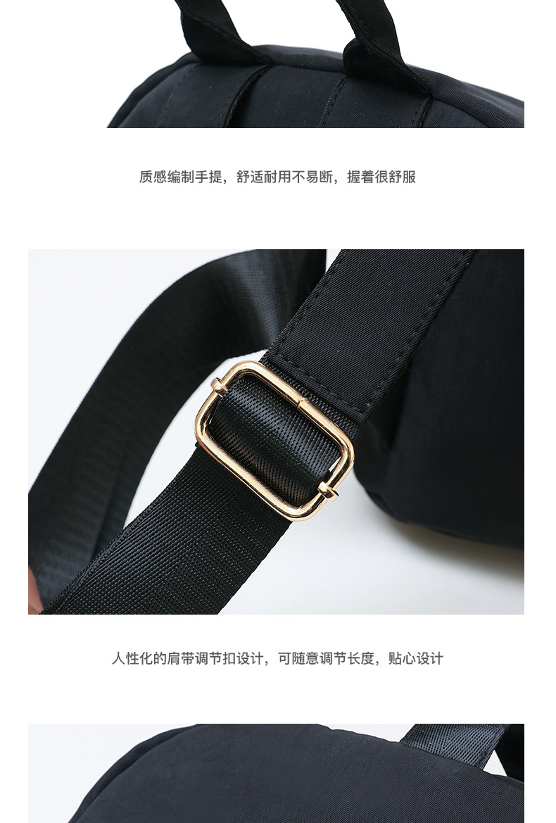 Foreign Trade Wholesale Oxford Cloth Backpack Female 2022 New Korean Style Backpack Lightweight Fashion Canvas Bag Schoolbag Foreign Trade Wholesale Oxford Cloth Backpack Female 2022 New Korean Style Backpack Lightweight Fashion Canvas Bag Schoolbag