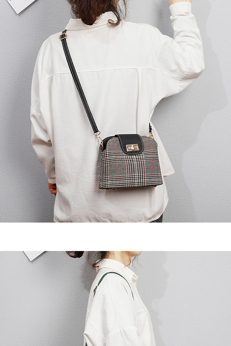 Small Bag for Women 2020 New Popular Net Red Messenger Bag Woolen Cloth Shell Bag Canvas Bag Shoulder Bag One Piece Dropshipping