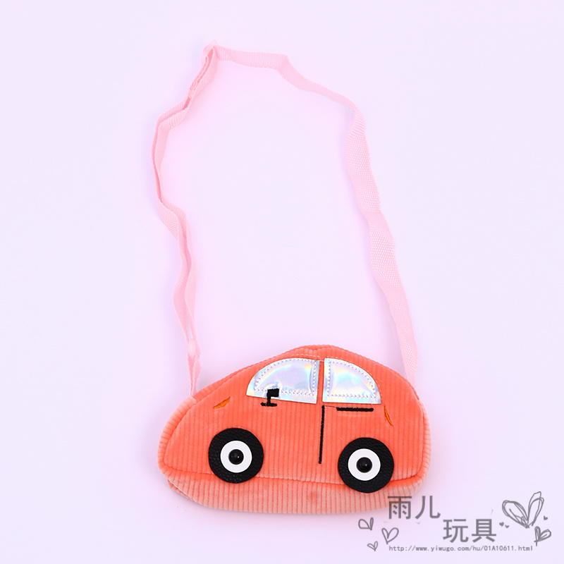 Kid&#039;s Messenger Bag Baby Car Canvas Bag Princess Small Bag Children Cross-Body Bag Boys Crossbody Small Bag