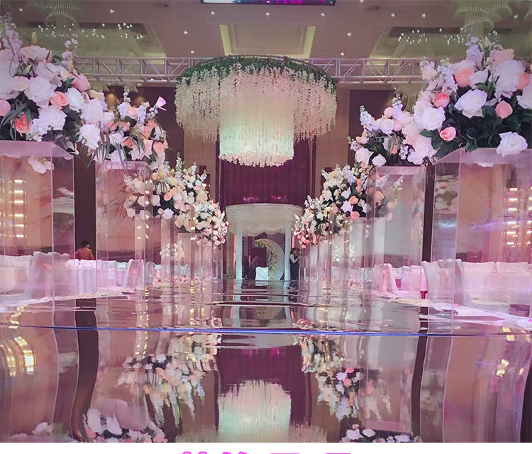 Wedding Decoration Flower Artificial Flowers Wisteria Tofu Pudding Internet Celebrity Ceiling Wisteria Corridor Wholesale Artificial Wisteria Wisteria Long Flowers