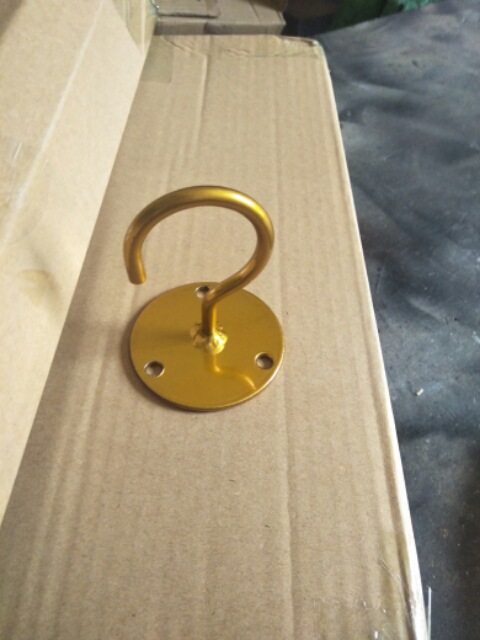 Factory Direct Sales Iron Strong Hook Wall Hook Ceiling Hook Balcony Flower Basket Hook Spot