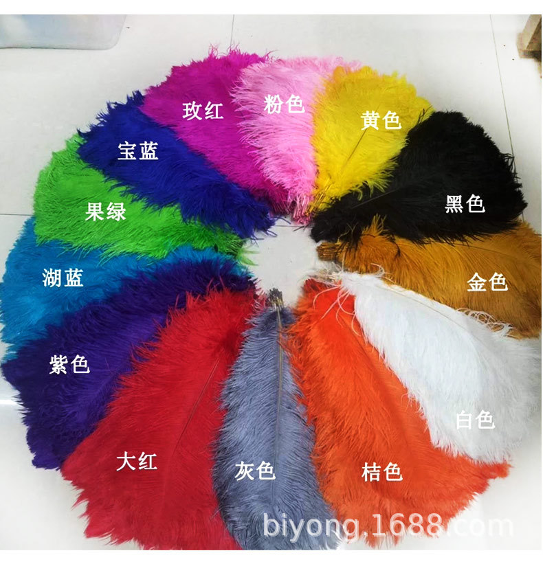 Feather Full Size 10-90cm Full Size Full Color Feather Clothing Accessories Wedding Celebration Decoration Ostrich Hair Feather Full Size 10-90cm Full Size Full Color Feather Clothing Accessories Wedding Celebration Decoration Ostrich Hair