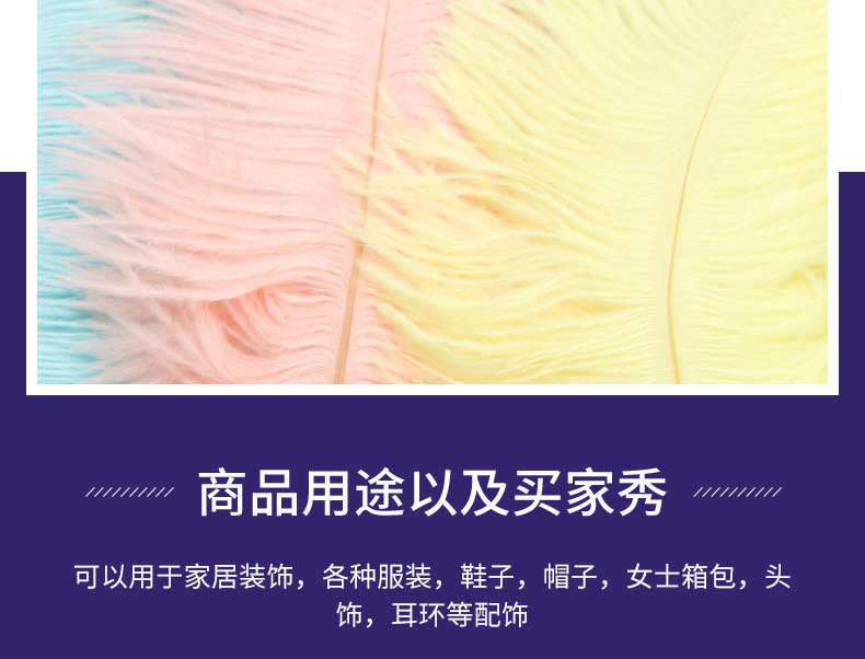 Supply Ostrich Feather 15-20cm Ostrich Feather Decorative Feather Net Red Wall Yiwu in Stock Wholesale Ostrich Hair Supply Ostrich Feather 15-20cm Ostrich Feather Decorative Feather Net Red Wall Yiwu in Stock Wholesale Ostrich Hair