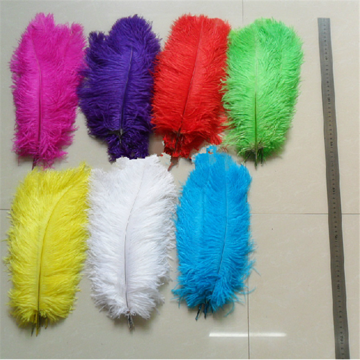 Factory direct ostrich hair 55-60cm stage decoration wedding supplies Factory direct ostrich hair 55-60cm stage decoration wedding supplies