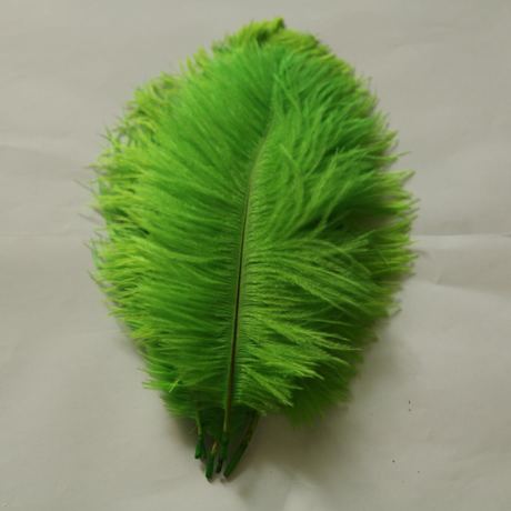 Yellow Ostrich Hair 60-65cm