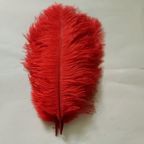 Yellow Ostrich Hair 60-65cm