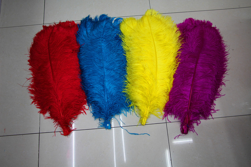 The sun feather manufacturers selling 12 natural color ostrich hair 15-20CM
