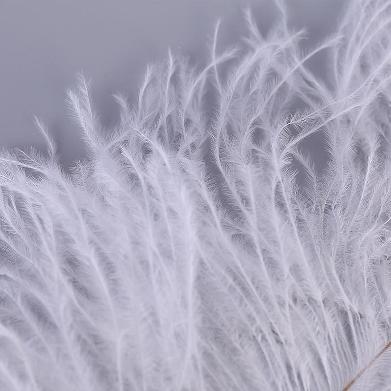 Spot Supply Ostrich Hair Thin Rod Soft Hair 25-30cm Various Colors Wedding Celebration Decoration Feather Flower Arrangement Feather