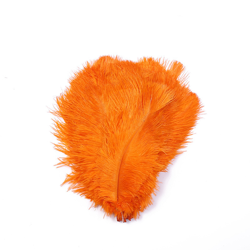 Dyed Ostrich Hair 20-25cm Color Feather 8 Colors in Stock Can Be One Piece Dropshipping