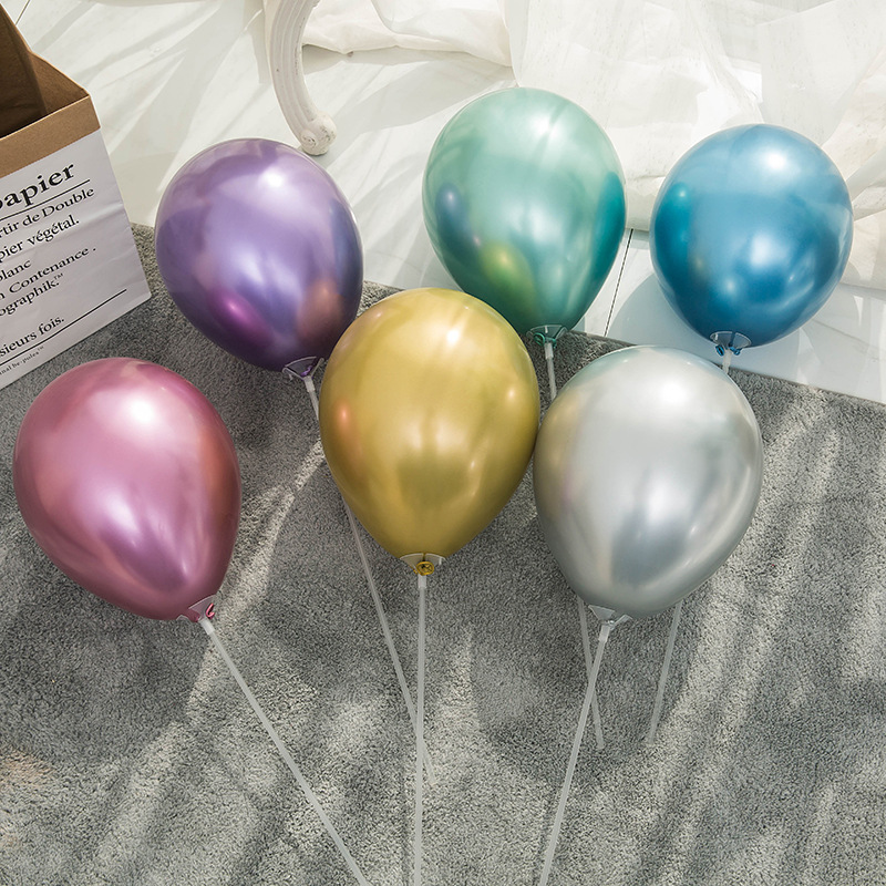 Five Petal Flower Aluminum Foil Balloon Birthday Party Wedding Room Decoration Background Layout Parthenocissus Grass Flower Aluminum Film Balloon