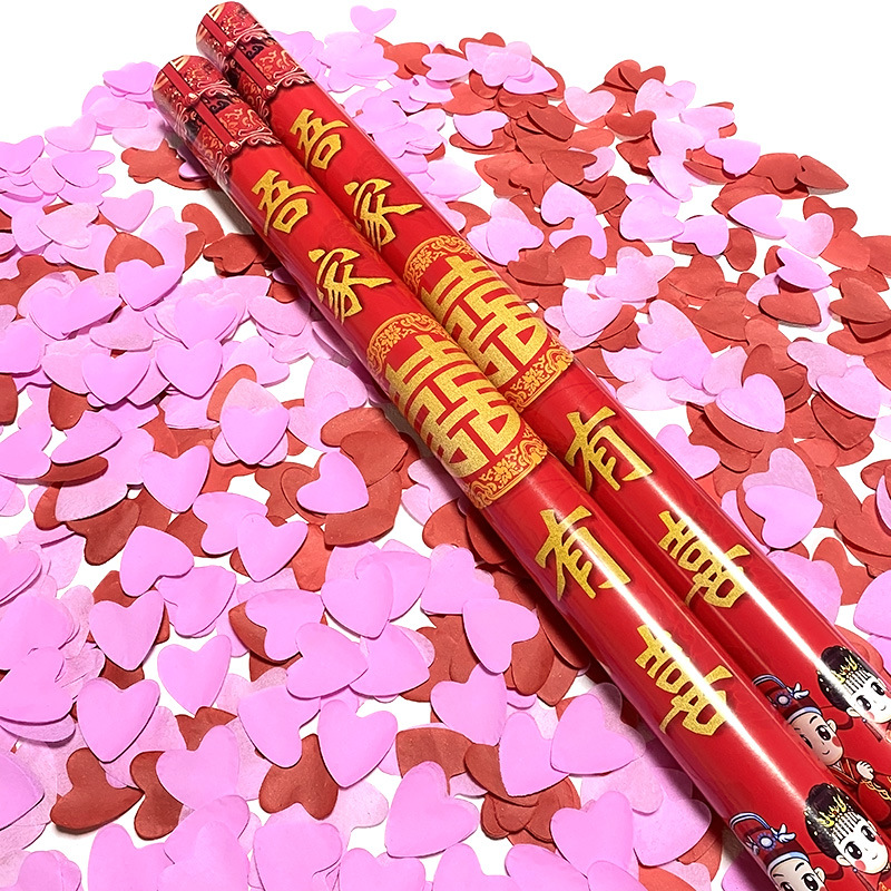 Factory Delivery Wedding, Marriage Festival Opening Ceremony Handheld Fireworks Display Tube Hand Twist Fireworks Display Petal Rain Wedding Salute Factory Delivery Wedding, Marriage Festival Opening Ceremony Handheld Fireworks Display Tube Hand Twist Fireworks Display Petal Rain Wedding Salute