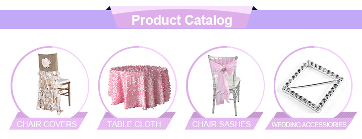 New style pink leaf petal taffeta linen tablecloth wedding