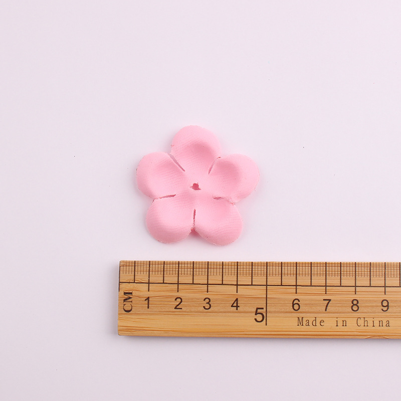 Simulation Fake Flowers Multicolor Five-Petal Flower Laminate Handmade DIY Headdress Accessories Wedding Dress Accessories
