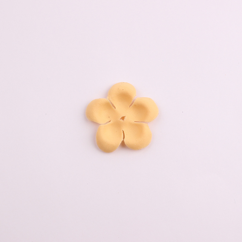 Simulation Fake Flowers Multicolor Five-Petal Flower Laminate Handmade DIY Headdress Accessories Wedding Dress Accessories