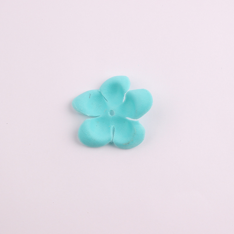 Simulation Fake Flowers Multicolor Five-Petal Flower Laminate Handmade DIY Headdress Accessories Wedding Dress Accessories