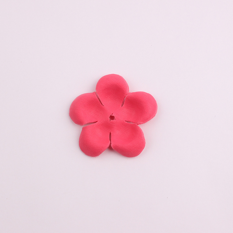 Simulation Fake Flowers Multicolor Five-Petal Flower Laminate Handmade DIY Headdress Accessories Wedding Dress Accessories