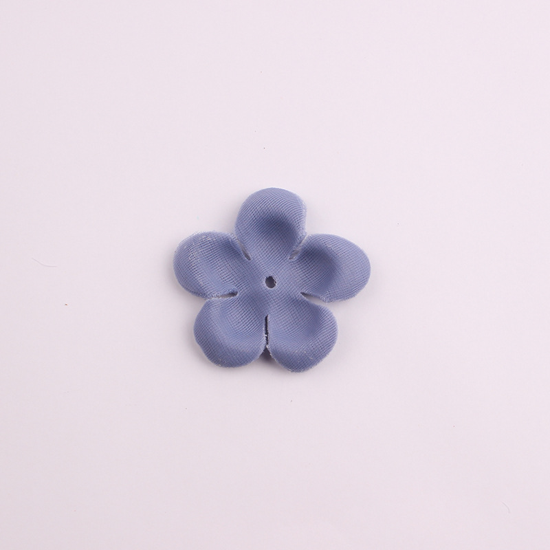 Simulation Fake Flowers Multicolor Five-Petal Flower Laminate Handmade DIY Headdress Accessories Wedding Dress Accessories