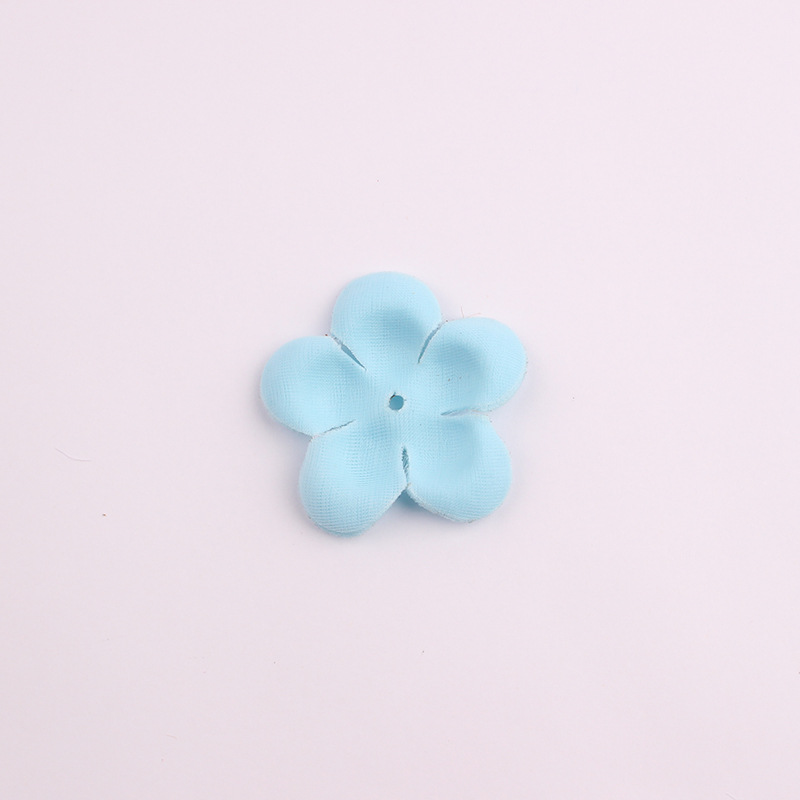Simulation Fake Flowers Multicolor Five-Petal Flower Laminate Handmade DIY Headdress Accessories Wedding Dress Accessories