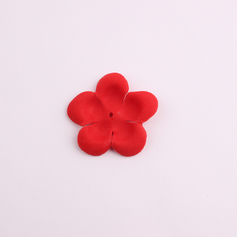 Simulation Fake Flowers Multicolor Five-Petal Flower Laminate Handmade DIY Headdress Accessories Wedding Dress Accessories