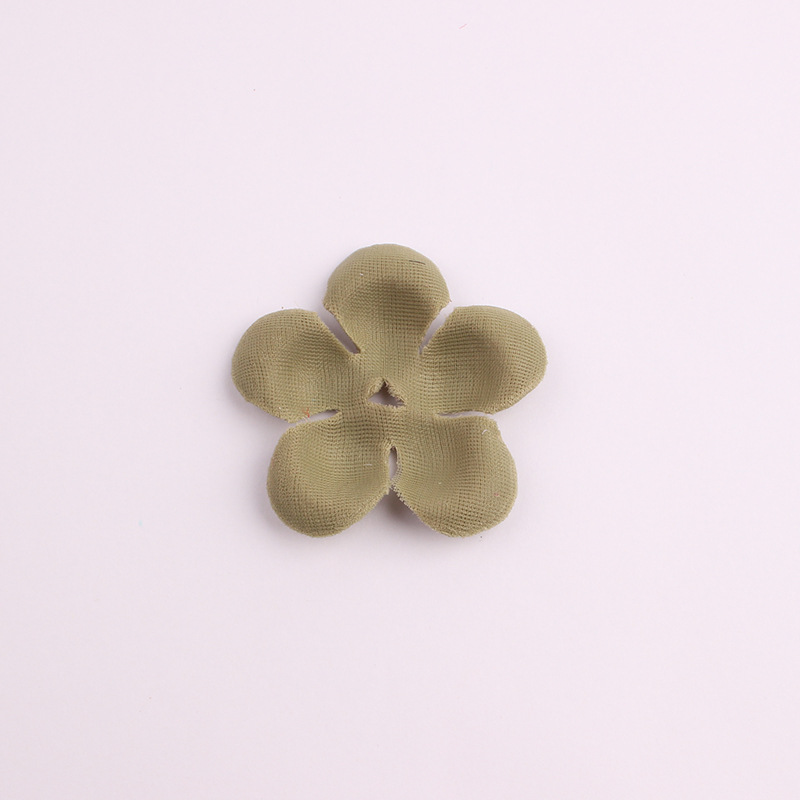 Simulation Fake Flowers Multicolor Five-Petal Flower Laminate Handmade DIY Headdress Accessories Wedding Dress Accessories