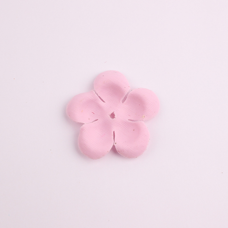 Simulation Fake Flowers Multicolor Five-Petal Flower Laminate Handmade DIY Headdress Accessories Wedding Dress Accessories