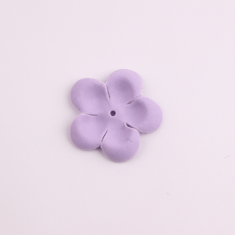 Simulation Fake Flowers Multicolor Five-Petal Flower Laminate Handmade DIY Headdress Accessories Wedding Dress Accessories