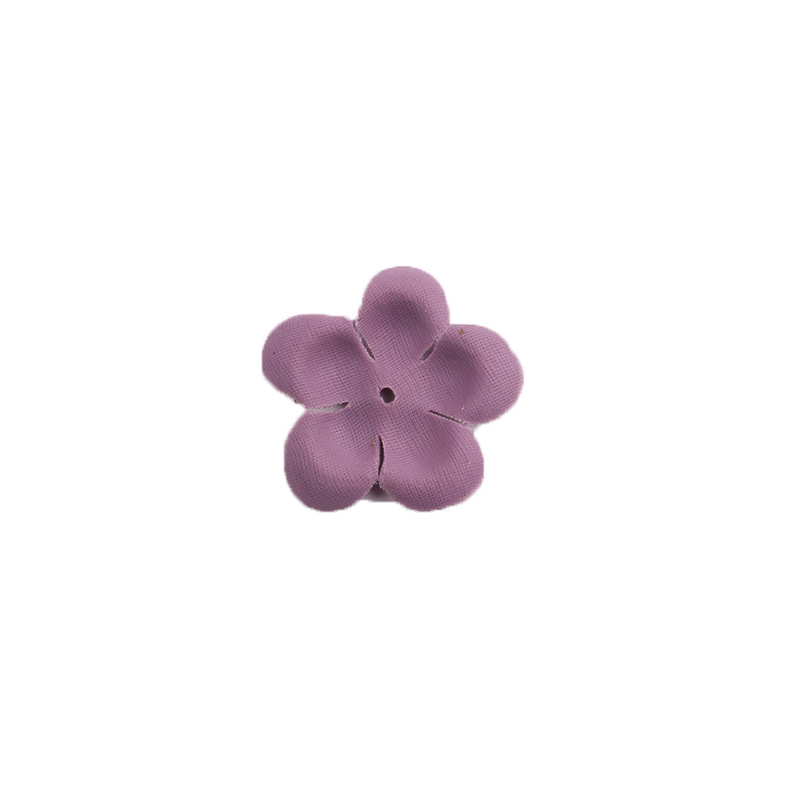 Simulation Fake Flowers Multicolor Five-Petal Flower Laminate Handmade DIY Headdress Accessories Wedding Dress Accessories