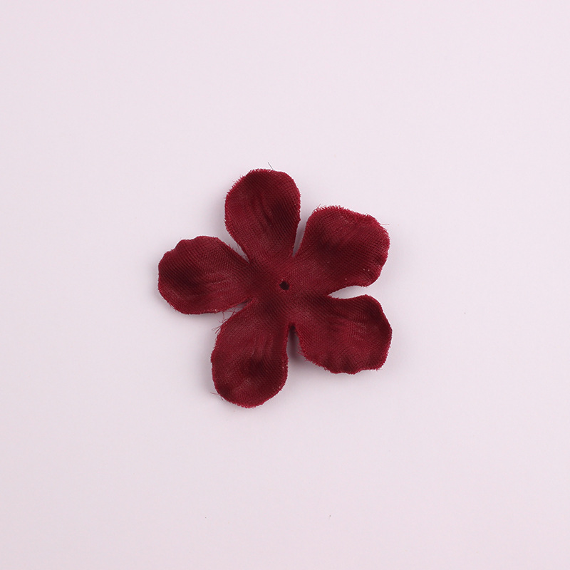 Microfiber Flower 5-Petal Flower Chiffon Laminate Headdress Clothing Wedding Accessories DIY Handmade Clothing Accessories Microfiber Flower 5-Petal Flower Chiffon Laminate Headdress Clothing Wedding Accessories DIY Handmade Clothing Accessories
