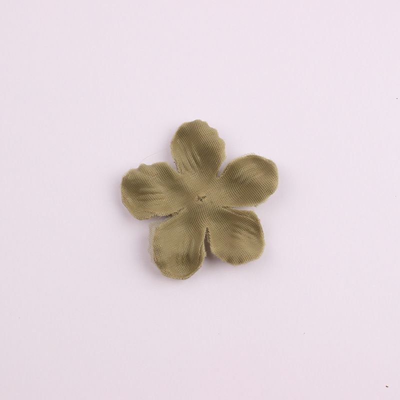 Microfiber Flower 5-Petal Flower Chiffon Laminate Headdress Clothing Wedding Accessories DIY Handmade Clothing Accessories Microfiber Flower 5-Petal Flower Chiffon Laminate Headdress Clothing Wedding Accessories DIY Handmade Clothing Accessories