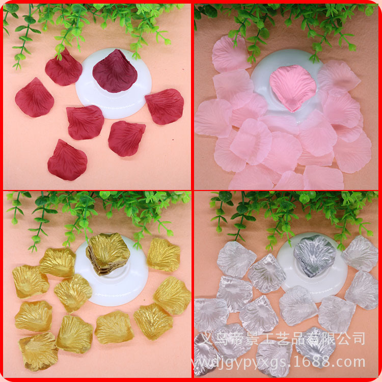 Room Layout Wedding Scene Atmosphere Throwing Flowers Marriage Bed Sprinkling Flowers Factory Wholesale Wedding Petal
