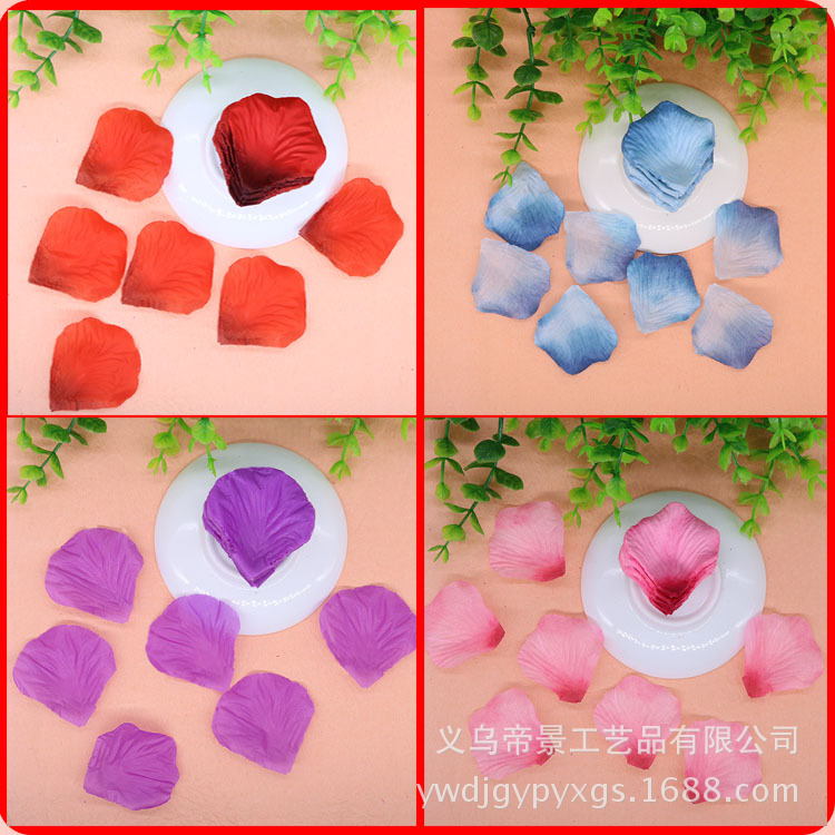 Room Layout Wedding Scene Atmosphere Throwing Flowers Marriage Bed Sprinkling Flowers Factory Wholesale Wedding Petal
