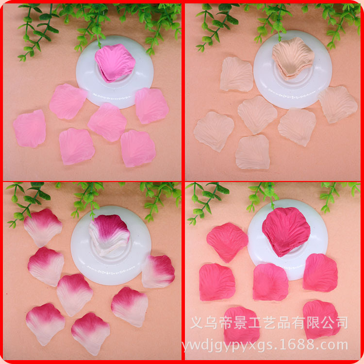 Room Layout Wedding Scene Atmosphere Throwing Flowers Marriage Bed Sprinkling Flowers Factory Wholesale Wedding Petal