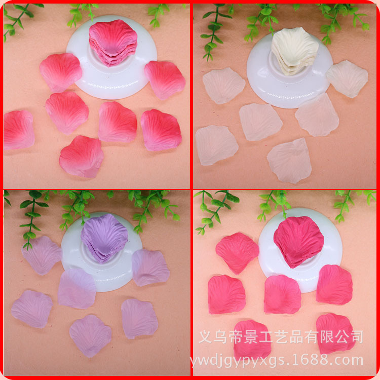 Room Layout Wedding Scene Atmosphere Throwing Flowers Marriage Bed Sprinkling Flowers Factory Wholesale Wedding Petal
