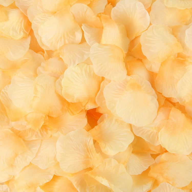 Simulation Petals Rose Petals Wedding Ceremony Wedding Room Layout Wedding Supplies Factory Direct Sales Wedding Petal