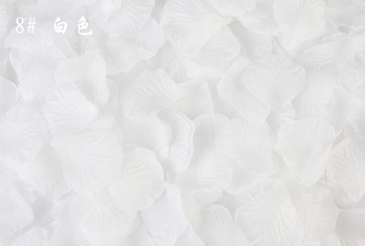 Simulation Petals Rose Petals Wedding Ceremony Wedding Room Layout Wedding Supplies Factory Direct Sales Wedding Petal