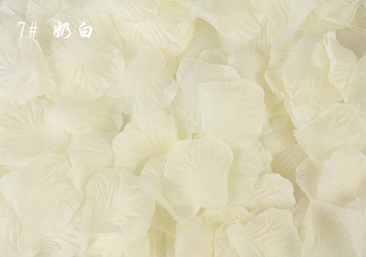Simulation Petals Rose Petals Wedding Ceremony Wedding Room Layout Wedding Supplies Factory Direct Sales Wedding Petal