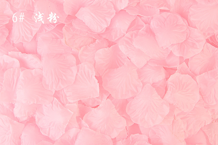Simulation Petals Rose Petals Wedding Ceremony Wedding Room Layout Wedding Supplies Factory Direct Sales Wedding Petal