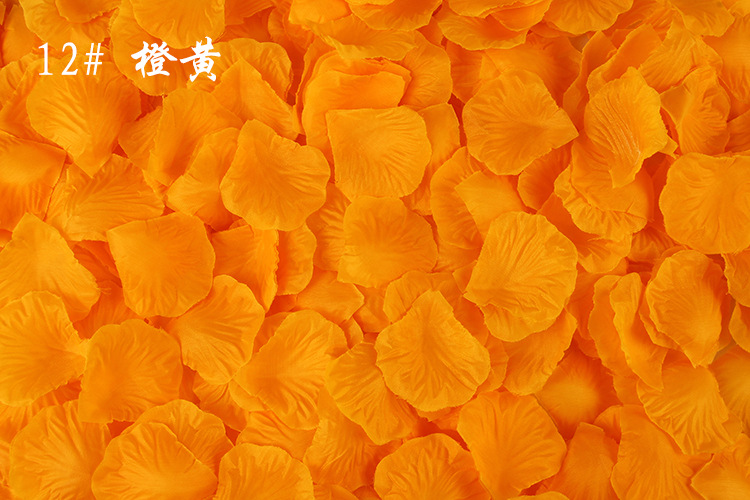 Simulation Petals Rose Petals Wedding Ceremony Wedding Room Layout Wedding Supplies Factory Direct Sales Wedding Petal