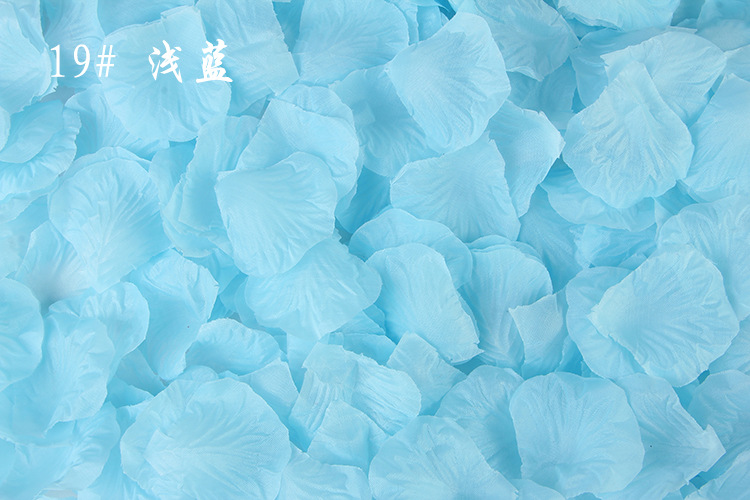 Simulation Petals Rose Petals Wedding Ceremony Wedding Room Layout Wedding Supplies Factory Direct Sales Wedding Petal