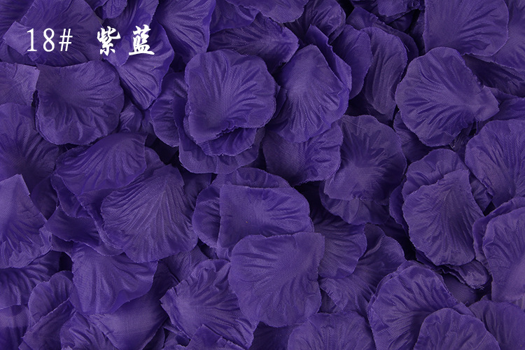 Simulation Petals Rose Petals Wedding Ceremony Wedding Room Layout Wedding Supplies Factory Direct Sales Wedding Petal