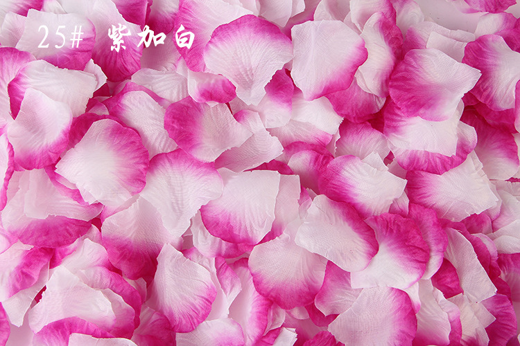 Simulation Petals Rose Petals Wedding Ceremony Wedding Room Layout Wedding Supplies Factory Direct Sales Wedding Petal