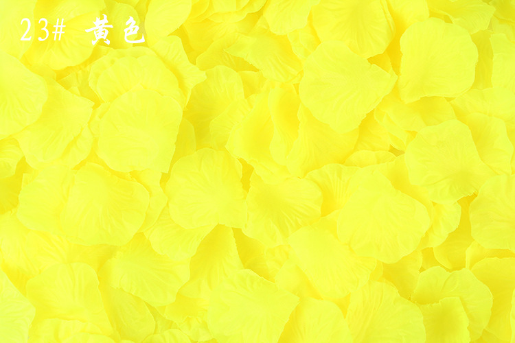 Simulation Petals Rose Petals Wedding Ceremony Wedding Room Layout Wedding Supplies Factory Direct Sales Wedding Petal