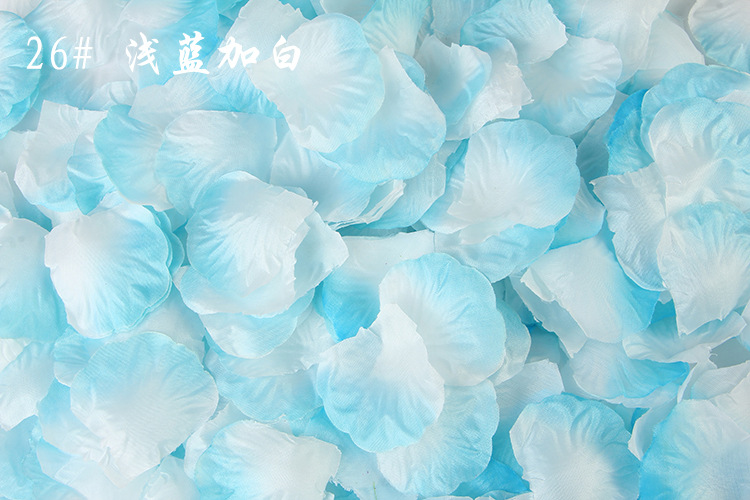 Simulation Petals Rose Petals Wedding Ceremony Wedding Room Layout Wedding Supplies Factory Direct Sales Wedding Petal