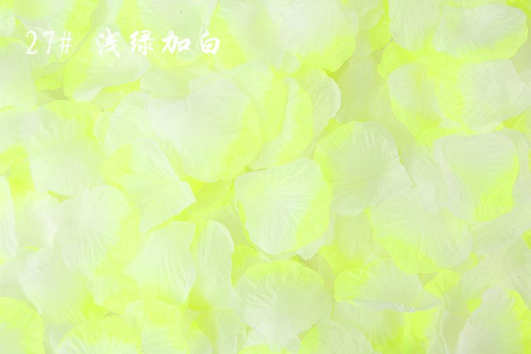 Simulation Petals Rose Petals Wedding Ceremony Wedding Room Layout Wedding Supplies Factory Direct Sales Wedding Petal