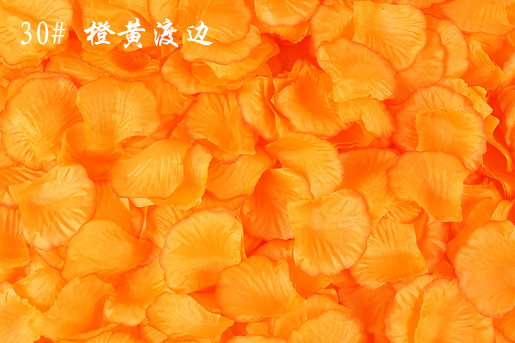 Simulation Petals Rose Petals Wedding Ceremony Wedding Room Layout Wedding Supplies Factory Direct Sales Wedding Petal